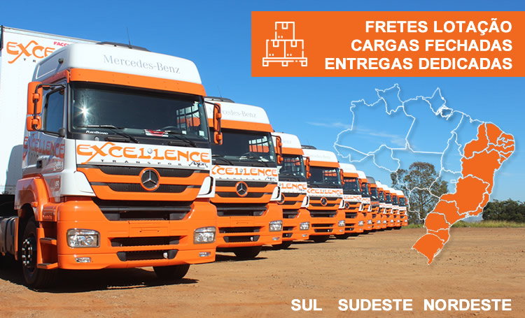 Cargas Fechadas Lotacao Dedicadas
